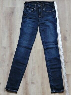 Genetic "The SHYA" Dark Blue Skinny Jeans - Classic Stretch Super-Soft Denim